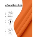 Men's Polo Shirts Golf Shirt Casual Sports Classic Short Sleeve Fashion Cool Color Block Buttons Color Block Summer Spring Spring &  Fall Regular Fit Red Navy Blue Orange Khaki Polo Shirts