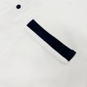 Men's Polo Shirt Golf Shirt Casual Sports Lapel Short Sleeve Fashion Basic Color Block Patchwork Front Pocket Summer Regular Fit White Red Navy Blue Blue Gray Polo Shirt
