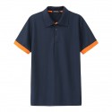 Men's Golf Shirt Polo Casual Sports Classic Short Sleeve Basic Casual Solid Color Plain Button Front Summer Spring Regular Fit Apple Green Light Pink Golden yellow Lake blue Yellow and Navy Black