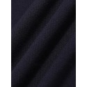 Men's Button Up Polos Cotton Polo Shirt Casual Holiday Lapel Short Sleeve Fashion Basic Color Block Patchwork Embroidered Summer Regular Fit Black Wine Navy Blue Green Grey Button Up Polos
