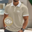 Men's Animal Patterned Polo Short Sleeve Polo Shirts Collared Shirts Business Casual School Outdoor Athleisure Daily Wear 3D Print Summer Pink Blue Brown