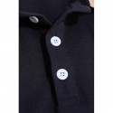 Men's Button Up Polos Golf Shirt Casual Holiday Lapel Short Sleeve Fashion Basic Color Block Patchwork Embroidered Summer Regular Fit Wine Black Navy Blue Green Light Blue Grey Button Up Polos