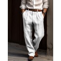 Men's Dress Shirt Button Down Shirt Collared Shirt Non Iron Shirt Plain Wedding Work White Pink Navy Blue Royal Blue Long Sleeve Collar All Seasons Clothing Apparel