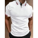 Men's Dress Shirt Button Down Shirt Collared Shirt Non Iron Shirt Plain Wedding Work White Pink Navy Blue Royal Blue Long Sleeve Collar All Seasons Clothing Apparel