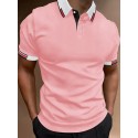 Men's Dress Shirt Button Down Shirt Collared Shirt Non Iron Shirt Plain Wedding Work White Pink Navy Blue Royal Blue Long Sleeve Collar All Seasons Clothing Apparel