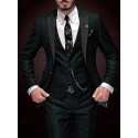 Men's Daily Dress Casual Shirt Standard Fit Long Sleeve Lapel Summer Solid Color Polyester Black White Grey 2025