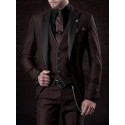 Men's Daily Dress Casual Shirt Standard Fit Long Sleeve Lapel Summer Solid Color Polyester Black White Grey 2025