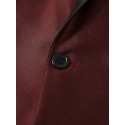 Men's Daily Dress Casual Shirt Standard Fit Long Sleeve Lapel Summer Solid Color Polyester Black White Grey 2025