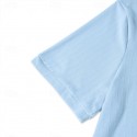 Men's Henley Shirt Short Sleeve Shirt Ribbed Knit tee Tee Top Solid Color Henley Outdoor Street Short Sleeve Button Clothing Apparel Daily Hawaiian