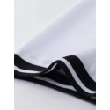 Men's Cotton Blend Polo Shirt Golf Shirt Street Casual Stand Collar Banded Collar Short Sleeve Fashion Basic Plain Classic Summer Regular Fit Navy Black White Red Cotton Blend Polo Shirt