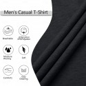 Men's 65% Cotton Mock Turtleneck Tee Top Long Sleeve Shirt Solid Color Turtleneck Formal Outdoor Long Sleeve High Neck Clothing Apparel Daily Casual Street Style