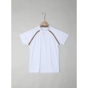 Men's Henley Shirt Raglan T Shirt Plain Slim Pleated Henley Outdoor Daily Short Sleeve Patchwork Pleats Clothing Apparel Fashion Designer Casual