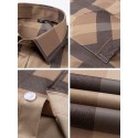 Men's Plaid / Striped / Chevron / Round Quincea帽era & Sweet Sixteen Corporate Clothing Light Yellow Black Red Blue Long Sleeve Turndown All Seasons Clothing Apparel Buckle