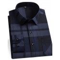 Men's Plaid / Striped / Chevron / Round Quincea帽era & Sweet Sixteen Corporate Clothing Light Yellow Black Red Blue Long Sleeve Turndown All Seasons Clothing Apparel Buckle