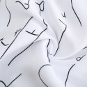 Men's Graphic Shirt Long Sleeve Shirt Classic Collar Casual Daily White Clothing Apparel Simple