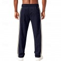 Men's Athletic Pants Sweatpants Corduroy Pants Trousers Pocket Drawstring Elastic Waist Color Block Comfort Sports Outdoor Daily Fashion Casual Black Army Green Micro-elastic