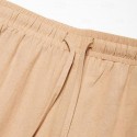 Men's Cargo Pants Trousers Summer Pants Beach Pants Drawstring Multi Pocket Straight Leg Plain Comfort Breathable Outdoor Daily Going out Fashion Casual Black White