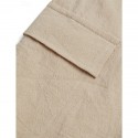Men's Shorts Linen Shorts Summer Shorts Beach Shorts Drawstring Elastic Waist Multi Pocket Plain Knee Length Outdoor Beach Hawaiian Casual ArmyGreen Black Inelastic