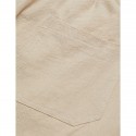 Men's Shorts Linen Shorts Summer Shorts Beach Shorts Drawstring Elastic Waist Multi Pocket Plain Knee Length Outdoor Beach Hawaiian Casual ArmyGreen Black Inelastic
