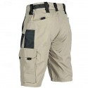 Men's Tactical Shorts Cargo Shorts Shorts Buttons Multi Pocket Color Block Comfort Wearable Short Casual Daily Holiday Fashion Classic Black Green