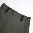 Men's Tactical Shorts Cargo Shorts Shorts Buttons Multi Pocket Color Block Comfort Wearable Short Casual Daily Holiday Fashion Classic Black Green
