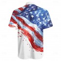 Men's Flag American Flag National Flag Swimming Trunks Board Shorts Shorts Mid Waist Fashion Streetwear Hawaiian Casual Daily Holiday Pocket Drawstring Elastic Waist Designer Clothing Apparel