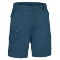 Men's Cargo Shorts Shorts Summer Shorts Elastic Waist Multi Pocket Flap Pocket Plain Comfort Wearable Knee Length Outdoor Sport Daily Fashion Casual Black Yellow