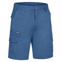 Men's Cargo Shorts Shorts Summer Shorts Elastic Waist Multi Pocket Flap Pocket Plain Comfort Wearable Knee Length Outdoor Sport Daily Fashion Casual Black Yellow