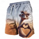 Men's Animal Crocodile Funny Swimming Trunks Board Shorts Shorts Mid Waist Streetwear Hawaiian Casual Daily Holiday Pocket Drawstring Elastic Waist Designer Clothing Apparel