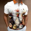 Men's Animal Chick Swimming Trunks Board Shorts Shorts Mid Waist Fashion Streetwear Designer Casual Daily Holiday Pocket Drawstring Elastic Waist Designer Clothing Apparel