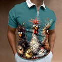 Men's Animal Chick Swimming Trunks Board Shorts Shorts Mid Waist Fashion Streetwear Designer Casual Daily Holiday Pocket Drawstring Elastic Waist Designer Clothing Apparel