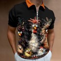 Men's Animal Chick Swimming Trunks Board Shorts Shorts Mid Waist Fashion Streetwear Designer Casual Daily Holiday Pocket Drawstring Elastic Waist Designer Clothing Apparel