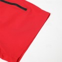 Men's Athletic Shorts 3 inch Shorts Workout Shorts Short Shorts Running Shorts with Mesh lining Zipper Pocket Elastic Drawstring Design Solid Color Breathable Quick Dry Short Fitness Running Gym