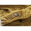 Men's Capri Cargo Shorts Cargo Shorts Shorts Capri Pants Hiking Shorts Leg Drawstring 6 Pocket Plain Comfort Outdoor Daily Going out Fashion Streetwear Black Army Green