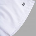 Men's Board Shorts Swim Trunks Beach Shorts Casual Shorts Drawstring Elastic Waist Solid Colored Outdoor Sports Knee Length Daily Leisure Sports Casual / Sporty Athleisure Black White