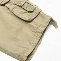 Men's Cargo Shorts Bermuda shorts Work Shorts Hiking Shorts Leg Drawstring Multi Pocket 6 Pocket Plain Knee Length Sports Outdoor Going out Streetwear Classic Black Red