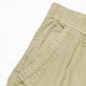 Men's Cargo Shorts Bermuda shorts Work Shorts Hiking Shorts Leg Drawstring Multi Pocket 6 Pocket Plain Knee Length Sports Outdoor Going out Streetwear Classic Black Red