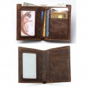 Men's Genuine Leather Wallet with Crocodile Head Design Stylish and Durable, RFID Protection, Multiple Card Slots, Ideal for Casual and Formal Occasions
