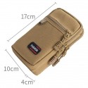 Men's Coin Purse Mobile Phone Bag Credit Card Holder Wallet Oxford Cloth Outdoor Daily Floral Print 098 Vertical Single Layer Black + Carabiner 098 Vertical Single Layer Army Green + Carabiner 097