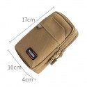 Men's Coin Purse Mobile Phone Bag Credit Card Holder Wallet Oxford Cloth Outdoor Daily Floral Print 098 Vertical Single Layer Black + Carabiner 098 Vertical Single Layer Army Green + Carabiner 097