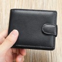 Genuine leather wallet top layer cowhide coin purse multi card horizontal wallet high-end business wallet suitable for both men and women perfect holiday gift