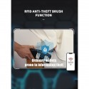 Men's RFID Blocking Faux Leather Bifold Wallet, Slim and Stylish Design for Casual and Everyday Use Black Blue Grey