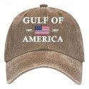 Men's Baseball Cap Sun Hat Trucker Hat Black Wine Cotton Adjustable Fashion Daily Wear Festival Graphic Pattern Casual / Daily