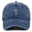 Men's Baseball Cap Sun Hat Black Wine Polyester Faith Letter Travel Beach Vacation Casual Plain Adjustable Fashion
