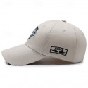 Men's Baseball Cap Sun Hat Trucker Hat Black White Polyester Embroidered Fashion Casual Street Daily Letter Adjustable Sunscreen Breathable