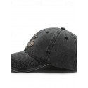 Men's Baseball Cap Sun Hat Trucker Hat Black Navy Blue Polyester Embroidered Fashion Casual Street Daily Anchor Adjustable Sunscreen Breathable