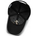 Men's Baseball Cap Sun Hat Trucker Hat Black Navy Blue Polyester Embroidered Fashion Casual Street Daily Anchor Adjustable Sunscreen Breathable