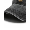 Men's Baseball Cap Sun Hat Trucker Hat Black Navy Blue Polyester Embroidered Fashion Casual Street Daily Anchor Adjustable Sunscreen Breathable