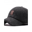 Men's Baseball Cap Sun Hat Trucker Hat Black Coffee Polyester Fashion Casual Street Daily Plain Adjustable Sunscreen Breathable