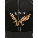 Men's Baseball Cap Black Navy Blue Polyester Embroidery Adjustable Fashion Classic & Timeless Chic & Modern Outdoor Daily Animal Portable Breathable